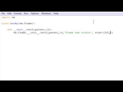 Image result for wxPython Frame Style