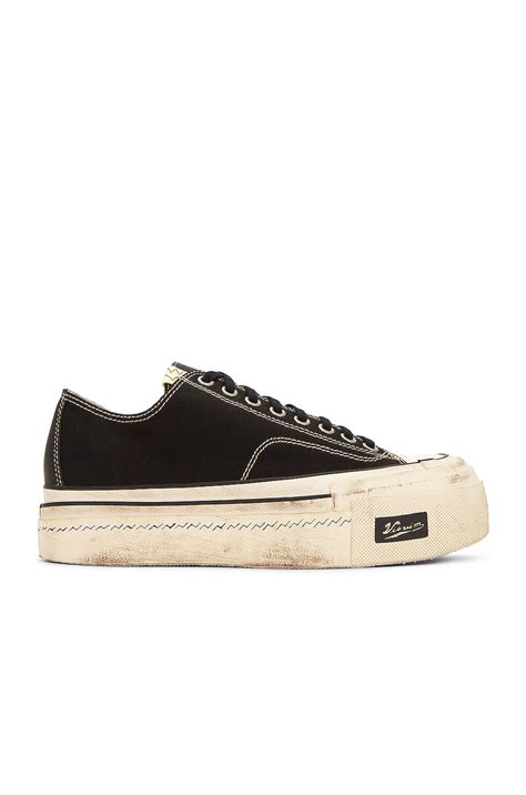 Visvim Skagway Lo G Pattern in Black | FWRD