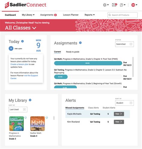Getting Started for Teachers - Sadlier Connect Technical Support
