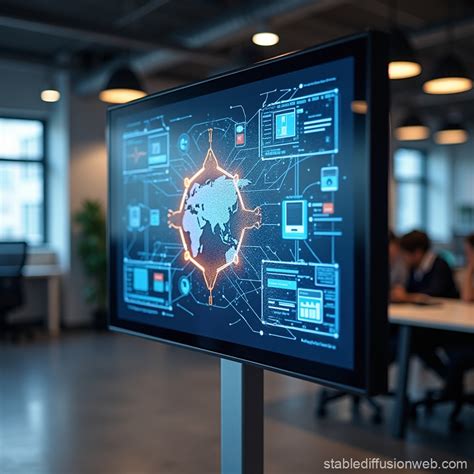 Digital Signage Office Design 的图像结果