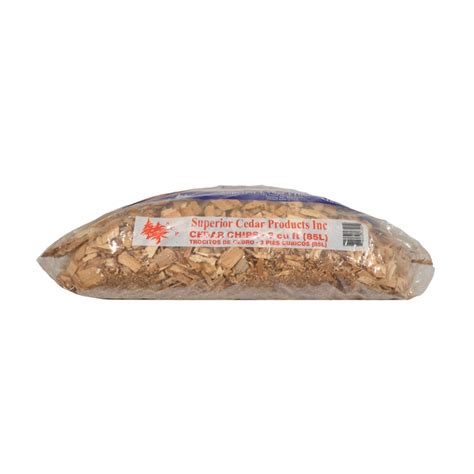 3-cu ft Natural Cedar 100% Cedar Chips Mulch N/A at Lowes.com