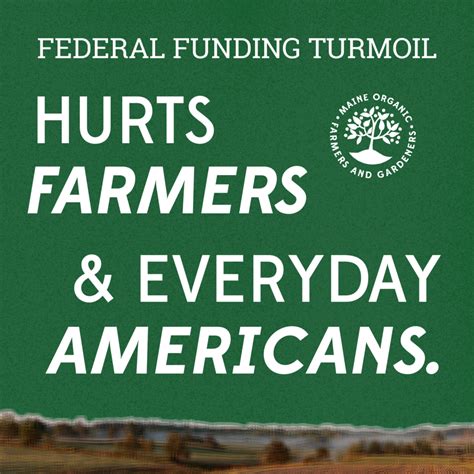 Share Your Federal Funding Story - Maine Organic Farmers and Gardeners
