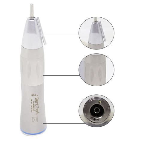 Dental 1:1 Straight Surgical Fiber Optic Handpiece 827SF – Dentalmantraa