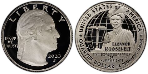 2023-S 25C Eleanor Roosevelt-Silver, DCAM (Proof) American Women ...