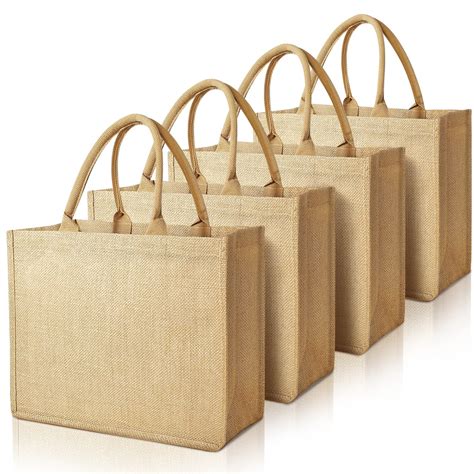 Burlap Jute Tote