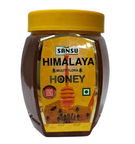 SANSU Pure Himalaya Multi Flora Honey, 100% Purity, No Added Sugar 1kg ...
