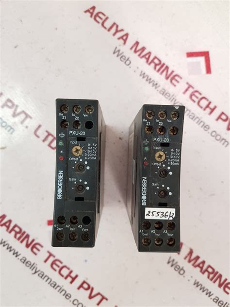 Brodersen pxu-20 pxu-20.924 process signal converter – Aeliya Marine Tech®