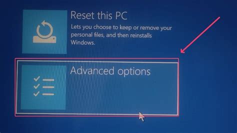 Windows Advanced Options 的图像结果