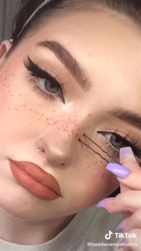 Image result for Freckle Makeup Tutorial