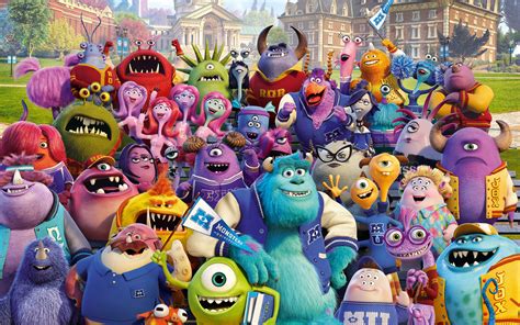 Monsters University HD Wallpaper: Meet the Monsters!