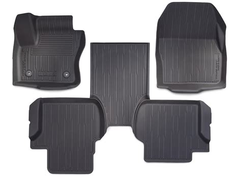 Ford Transit Connect Floor Liner - Tray Style, Black, 5-Piece, For ...