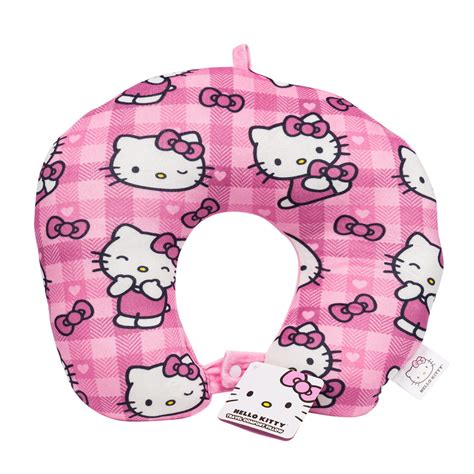 Hello Kitty Neck Pillow 13" – Soft Travel Pillow for Kids & Toddler ...