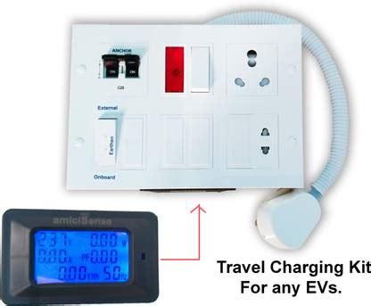 Leo TATA Nexon EV Travel Charging Kit with External Earthen Kit ...