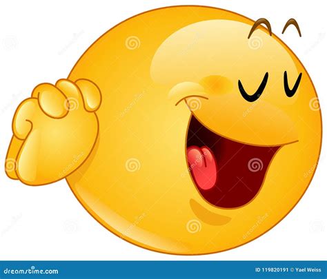 Yes Please Emoticon Cartoon Vector | CartoonDealer.com #119820191