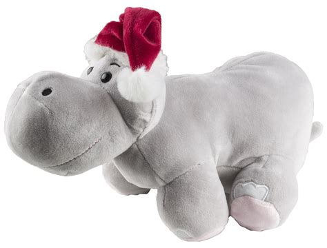 Buy 10 Inch Plush Hippo Hippopotamus For Christmas Stuffed Animal ...