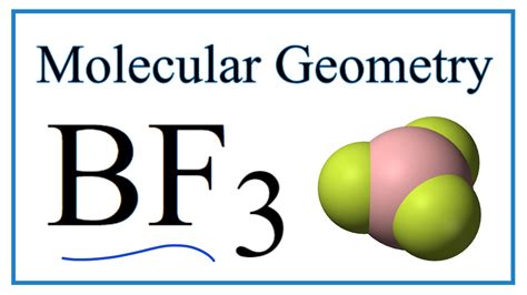 Boron Trifluoride Molecular Geometry at James Hillier blog