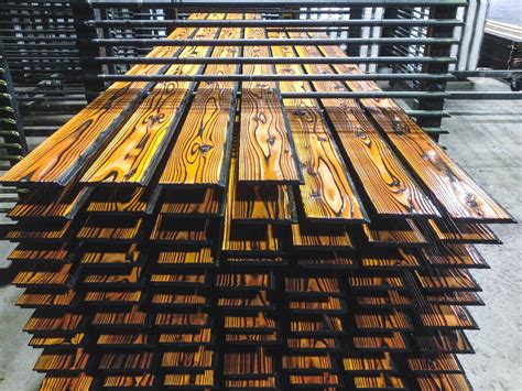 Burnt Wood Floor Design