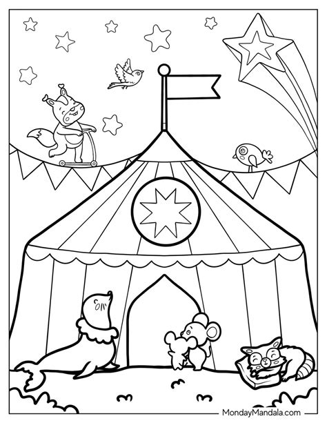 Coloring Pages Circus Animals [2025]