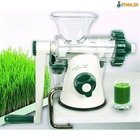 Wheatgrass cold press masticating juicers - Wheatgrass Juicer ...