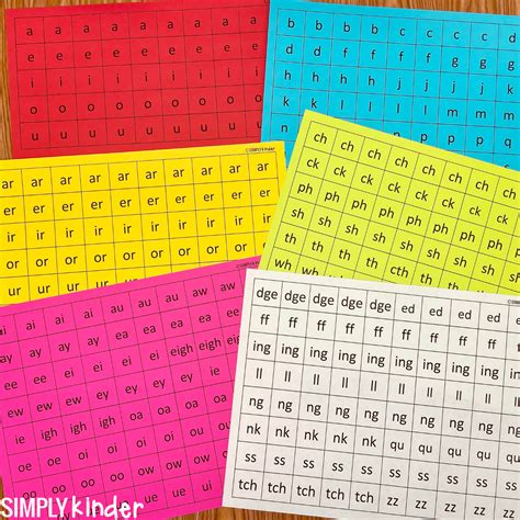 Letter Tile Activities for Kindergarten - Simply Kinder - Worksheets ...