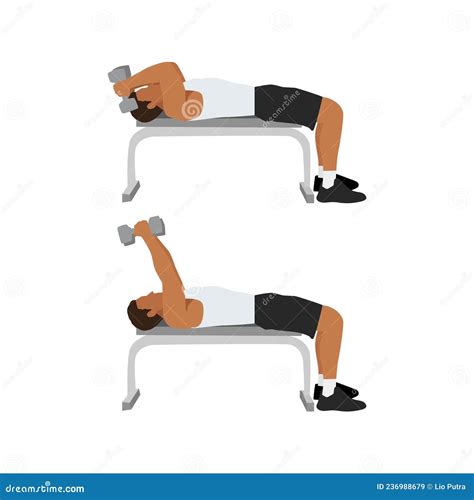 Lying Triceps Extensions