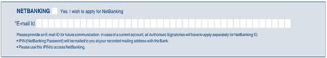 HDFC Bank Netbanking Registration Form
