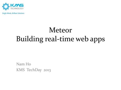 Real-Time Web Apps 的图像结果