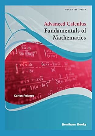 Buy Advanced Calculus - Fundamentals of Mathematics Book Online at Low ...