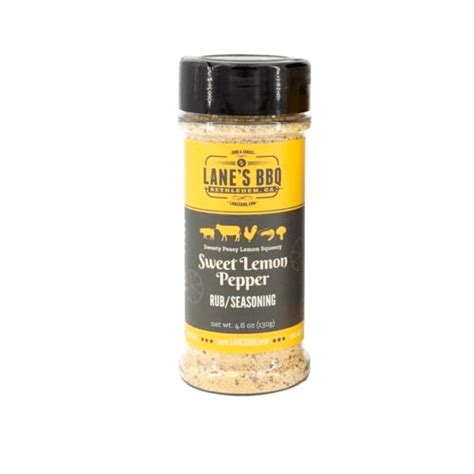 LANES BBQ SWEET LEMON PEPPER RUB - Zone Fresh