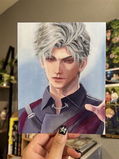 Lads Art Print | Sylus Love and Deepspace Fanart - Etsy