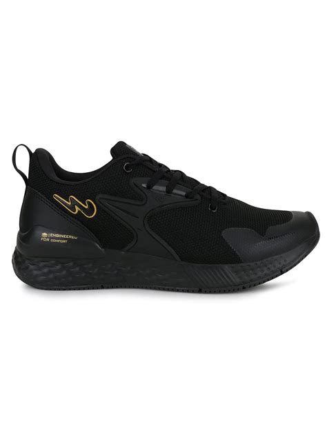 Buy Running Shoes For Men: Simon-Pro-Blk-Gold | Campus Shoes