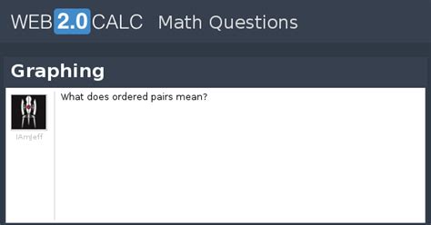 View question - Graphing