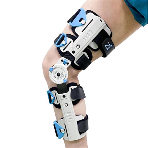 Amazon.com: Z ONE Z1 K10 Eco Hinged ROM Knee Brace - Carbon Fiber Post ...