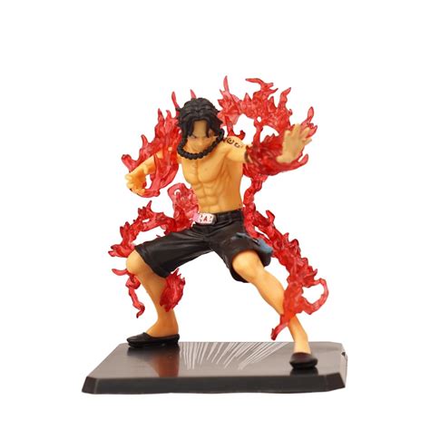 Offo One Piece Portgas D. Ace Action Figure 18cm – Premium PVC Anime ...