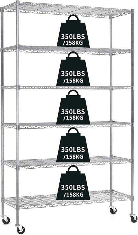 Actask 4-Tier Heavy Duty Storage Shelf - Adjustable India | Ubuy