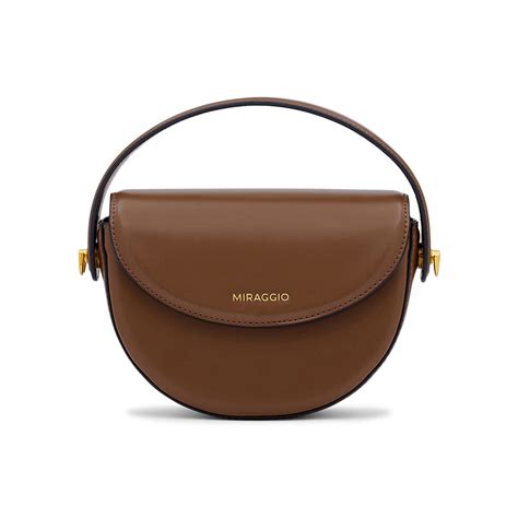 Buy MIRAGGIO Brown Lee Cross Body Bag Online