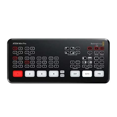Blackmagic Design ATEM Mini Live Stream Auxiliary Switcher (Atem Mini ...