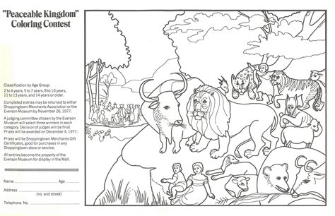 Object of the Week: The Peaceable Kingdom, by Edward Hicks - Everson ...