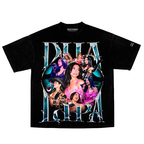 Playera Dua Lipa Levitating Camiseta Oversized T-Shirt - Skullhardy