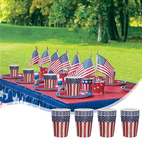 Deeceymbur 80 PCS 4th of July Decorations American Flag Patriotic Party ...