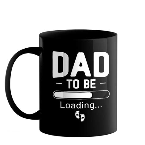 Buy Happu - Fathers Day Printed Coffee Mug, Dad to Be Loading, Gift for ...