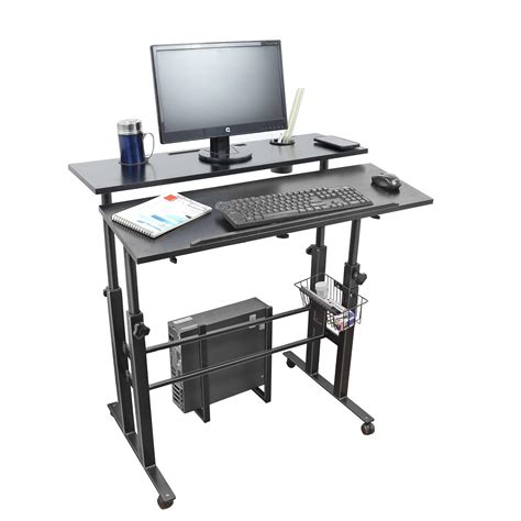 Isomars 36"/92Cm Wide Made In India Desktop & Laptop Adjustable Table ...