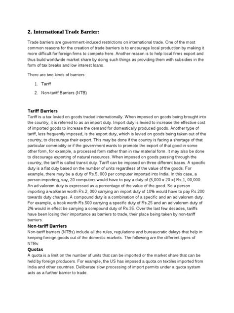 Example of Tariff 的图像结果