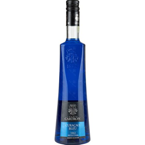 Liqueur Joseph Cartron Curaçao Bleu 700 ml - French orange liqueur