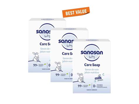 Buy Sanosan Baby Milk Protein Care Soap Online | Clinikally