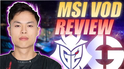 G2 vs EG | Live Review | MSI