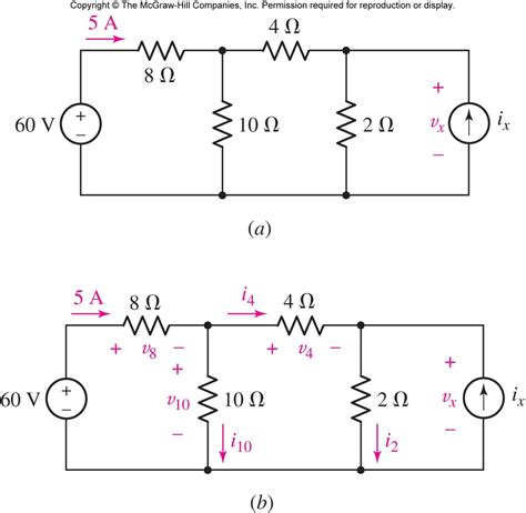 Solved: Apply KCL, KVL And Ohms Law To Solve The Circuit B... | Chegg.com
