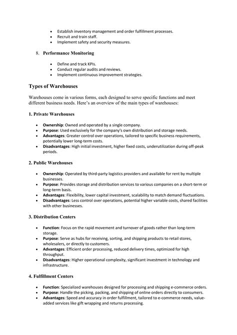 Warehouse Layout and Design,Warehouse Management Systems (WMS) | PDF