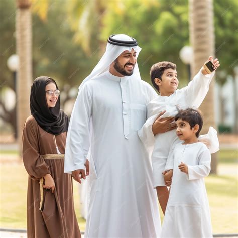 Premium Photo | Arabic family enjoy his time together