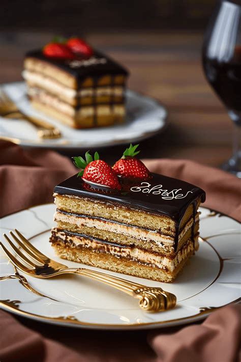 Image result for Opera Sponge Cake